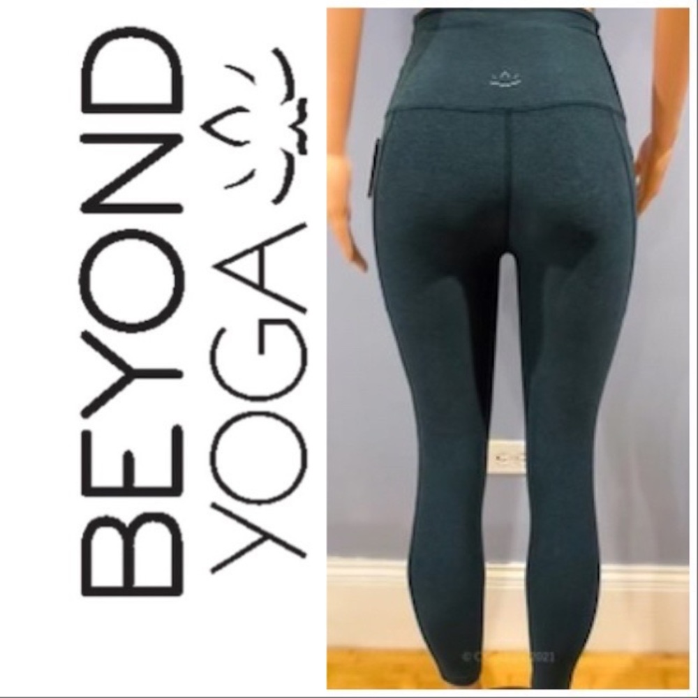 New Beyond Yoga S Spacedye Out Of Pocket High Waisted Midi Legging $99 H… - Picture 4 of 9